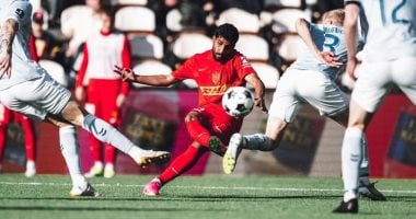 إبراهيم عادل يقود نوردشيلاند في مهمة حاسمة أمام سانت جالين بدوري المؤتمر الأوروبي