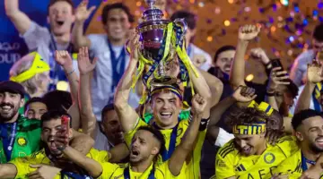 الرياضية: النصر يسدد 6 ملايين لـ تشيلسي وبايرن ميونيخ بعد التتويج بالدوري السعودي يسدد نادي النصر بطل الدوري السعودي ما يقارب 6 ملايين يورو لناديي تشيلسي الإنجليزي وبايرن ميونيخ الألماني عقب التتويج باللقب. الأربعاء، 27 مايو 2026 – 23:40