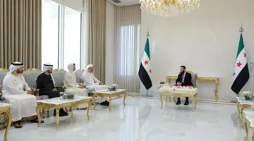 الشرع يستقبل ثاني الزيودي.. ويبحثان فرص الشراكة لدعم التعافي الاقتصادي في سورية