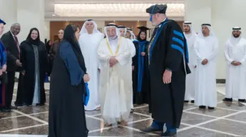 سلطان القاسمي يشهد حفل تخريج طلبة أكاديمية الفنون الأدائية