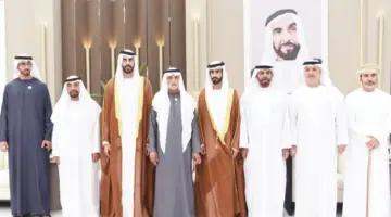 نهيان بن مبارك يحضر أفراح النايلي في العين