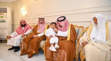 أمير جازان ونائبه يعزيان أحمد النجمي في وفاة ثلاثة من أبنائه