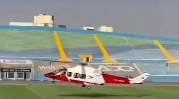 أول 4 صور لطائرة تسليم درع الدوري المصري الممتاز 2025-2026