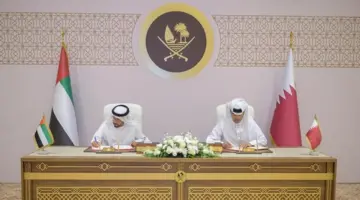 الإمارات وقطر توقعان مذكرة تفاهم لحماية البيانات في المشاريع المشتركة