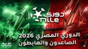 الدوري المصري 2026.. الصاعدون والهابطون