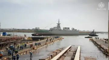 السعودية تدشن سادس كورفيت بحري بالتعاون مع إسبانيا وتزوده بنظام إدارة معارك وطني