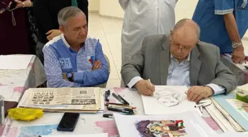 النادي الثقافي العربي ينظم ورشة فنية بعنوان سحر الأبيض والأسود