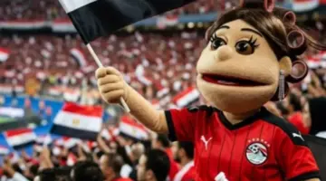 أبلة فاهيتا ترفع علم مصر دعماً للمنتخب قبل مواجهة الأرجنتين المرتقبة