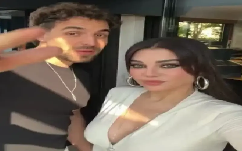 إطلالة هيفاء وهبي بفستان الزفاف تثير جدلاً واسعاً حول هوية هذا الشاب
