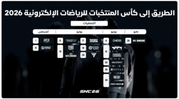 انطلاق التصفيات العالمية لبطولة كأس المنتخبات للرياضات الإلكترونية بمشاركة 100 ألف لاعب