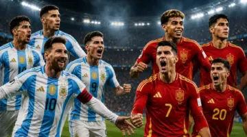 تفاصيل المواجهة المرتقبة بين الأرجنتين وإسبانيا في كأس العالم وموقف المعلق الرياضي