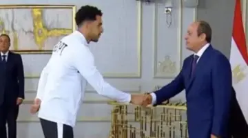 رد فعل مثير من شوبير بعد تكريم الرئيس السيسي لابنه مصطفى