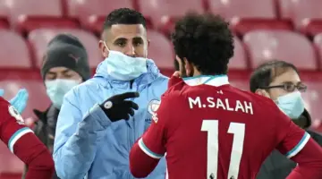 رياض محرز ومحمد صلاح يحجزان مقعدهما في قائمة تاريخية استثنائية بالدوري الإنجليزي