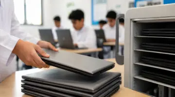 “سلّم الحاسوب قبل المغادرة”.. مدارس تبدأ استرداد أجهزة الطلبة فور انتهاء الامتحانات