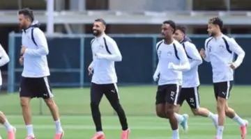 عاصفة رعدية تباغت لاعبي منتخب مصر وتوقف المران الجماعي في أتلانتا