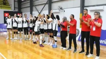 منتخب ناشئات الطائرة يواجه الجزائر في نصف نهائي البطولة الأفريقية بالإسكندرية