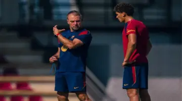 عامل فني وحيد يحدد مصير حمزة عبد الكريم في هجوم برشلونة الجديد