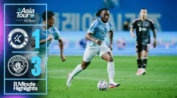 مانشستر سيتي يفتتح معسكره التحضيري بانتصار مقنع على نجوم الدوري الكوري الجنوبي